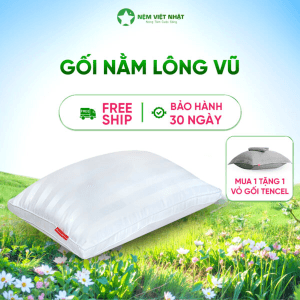 Gối Nằm Lông Vũ Khách Sạn Việt Nhật