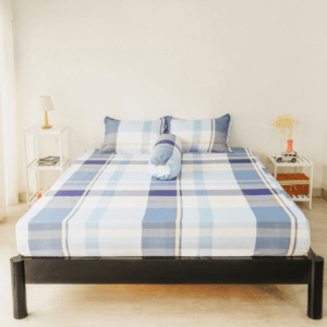 Bộ chăn ga gối Việt Nhật T11 – Họa tiết caro