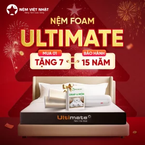 Nệm Cao Su Làm Mát Việt Nhật Ultimate – Nâng Đỡ Vững Chắc, Làm Mát Vượt Trội