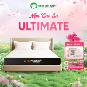 Nệm Cao Su Làm Mát Việt Nhật Ultimate – Nâng Đỡ Vững Chắc, Làm Mát Vượt Trội